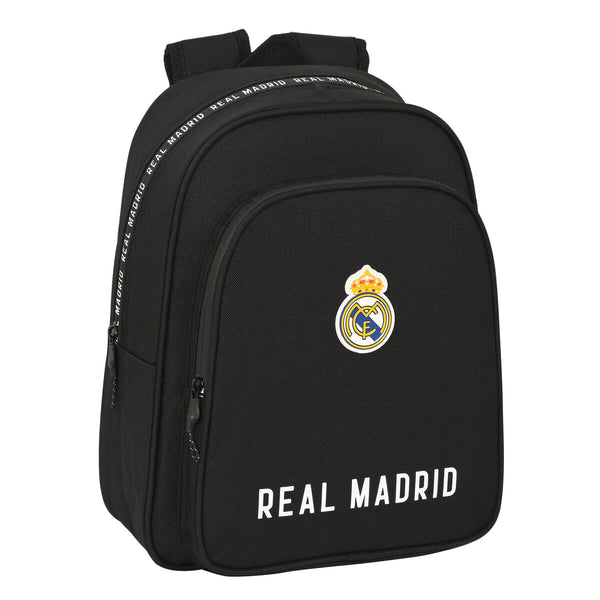Kinderrucksack Real Madrid C.F. Corporativa Schwarz (27 x 33 x 10 cm)