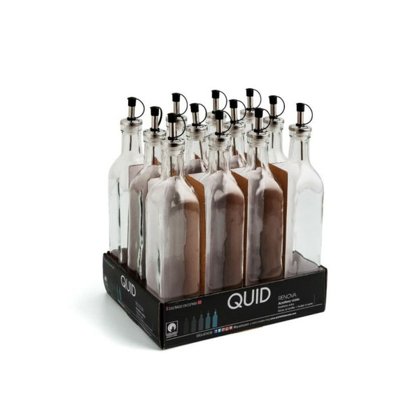 Ölfläschchen Quid Renova Durchsichtig Glas (250 ml) (Pack 12x)
