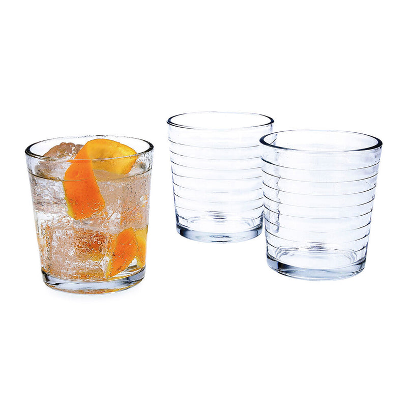 Gläserset Quid Diana Durchsichtig Glas (260 ml) (3 Stück)