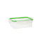 Lunchbox Quid Greenery 1 L Durchsichtig Kunststoff (Pack 4x)