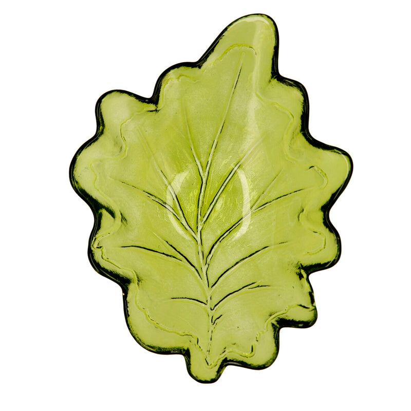 Tablett für Snacks Quid Laken grün Glas (19 x 14 x 4 cm) (Pack 6x)