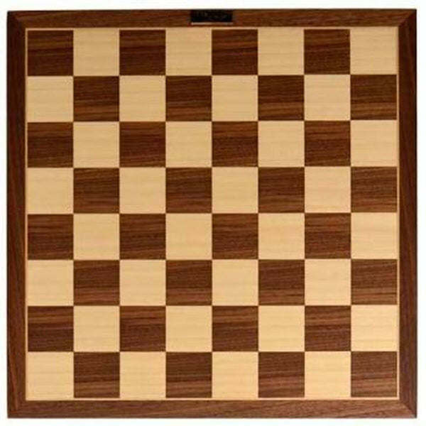 Schach- und Dame-Brett Fournier Holz 40 x 40 cm