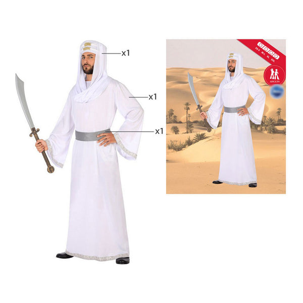 Verkleidung für Erwachsene Arabischer Prinz (3 pcs)