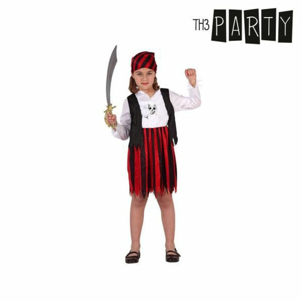 Verkleidung für Kinder Pirat Rot