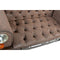 Sofa DKD Home Decor Auto Metall Braun Polyurethan (160 x 62 x 75 cm)