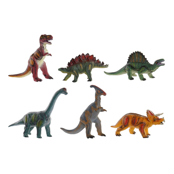 Dinosaurier DKD Home Decor (36 x 12,5 x 27 cm) (6 Stück)