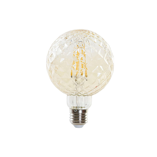 LED-Lampe DKD Home Decor E27 Bernstein 220 V 4 W 450 lm (9,5 x 9,5 x 14 cm)