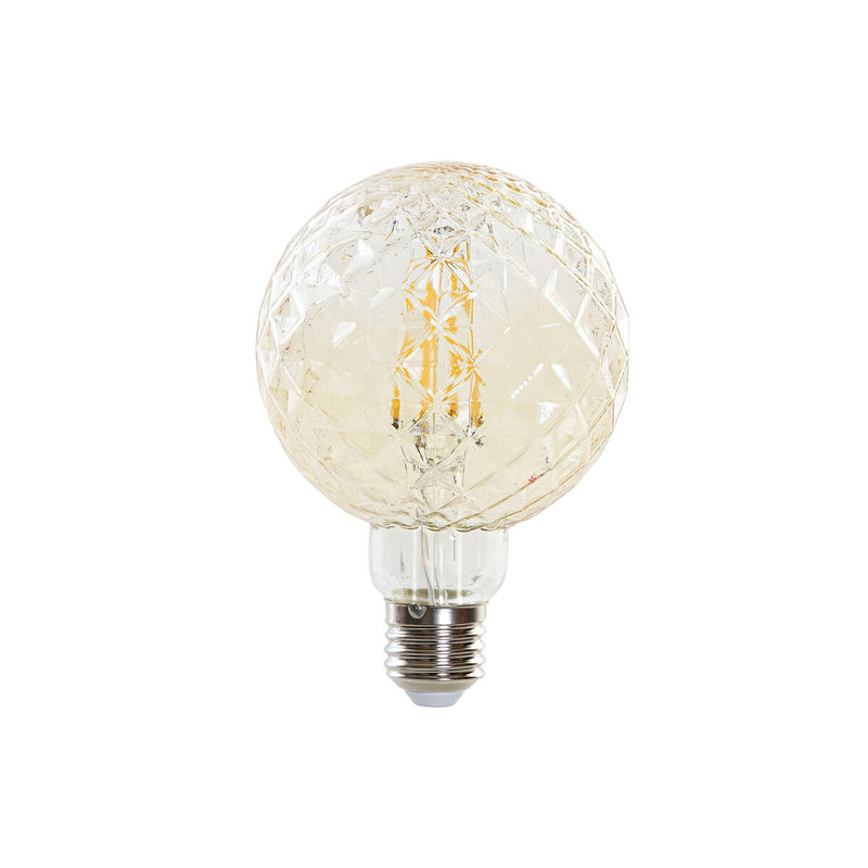 LED-Lampe DKD Home Decor E27 Bernstein 220 V 4 W 450 lm (9,5 x 9,5 x 14 cm)