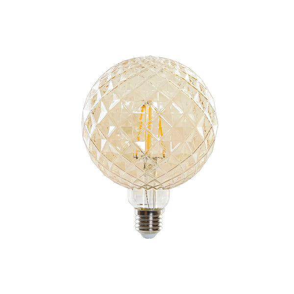 LED-Lampe DKD Home Decor E27 Bernstein 220 V 4 W 450 lm (12 x 12 x 16,5 cm)