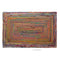 Teppich DKD Home Decor Braun Bunt Jute Baumwolle (120 x 180 x 1 cm)