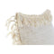 Kissen DKD Home Decor Beige Polyester Baumwolle Gelb 2 Stück Randbereich (45 x 10 x 45 cm)