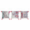 Kissen DKD Home Decor S3027421 Beige Polyester Leinen Aluminium Bunt Bommeln Shabby Chic (45 x 10 x 45 cm) (3) (3 Stück)