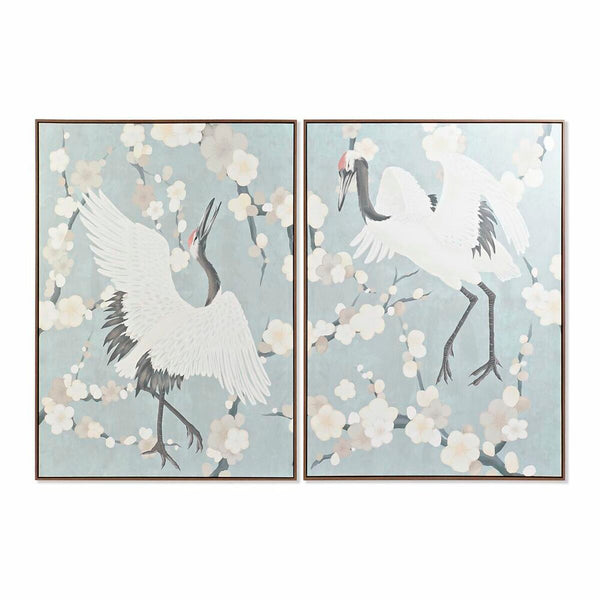 Bild DKD Home Decor Fugl Orientalisch (100 x 4 x 140 cm) (2 Stück)