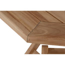 Tisch-Set mit Stühlen DKD Home Decor Teakholz (120 x 120 x 75 cm) (7 pcs)