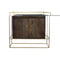 Kommode DKD Home Decor Metall Braun Mango-Holz (86 x 43 x 76 cm)