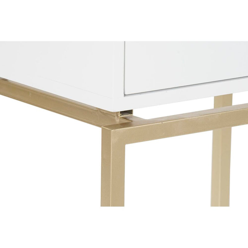 Nachttisch DKD Home Decor Metall Holz (50 x 40 x 53,5 cm)