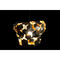 Deckenlampe DKD Home Decor Golden 220 V 50 W (47 x 47 x 37 cm)