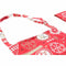 Schürze DKD Home Decor Rot Polyester Baumwolle Weiß (60 x 1 x 80 cm) (2 Stück)