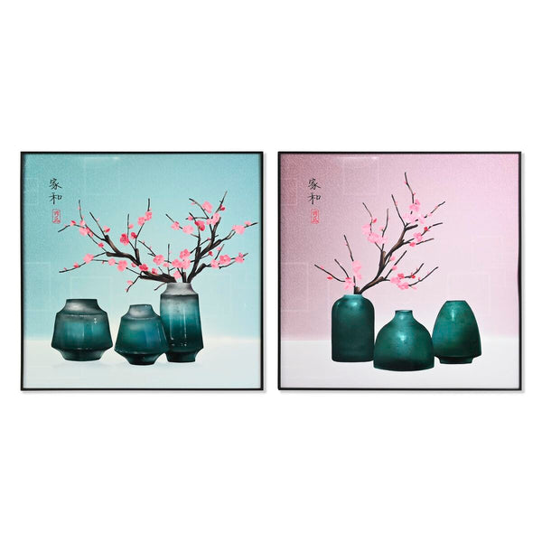 Bild DKD Home Decor Vase Orientalisch (80 x 3 x 80 cm) (2 Stück)