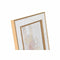 Fotorahmen DKD Home Decor Kristall Weiß Holz MDF (26 x 1,5 x 21 cm)