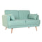 Sofa DKD Home Decor Metall Polyester (135 x 70 x 76 cm)