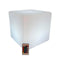 Solarlampe DKD Home Decor karriert Weiß (30 x 30 x 30 cm)