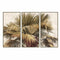 Leinwand DKD Home Decor 3 Stücke Palmen Tropical (180 x 4 x 120 cm)
