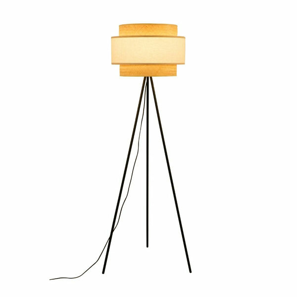 Stehlampe DKD Home Decor Polyester Bambus (50 x 50 x 163 cm)