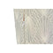 Kissen DKD Home Decor Boden Aluminium Weiß grün Hellgrau Bambus (120 x 80 x 16 cm)