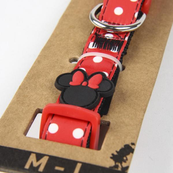 Hundehalsband Minnie Mouse Rot M/L