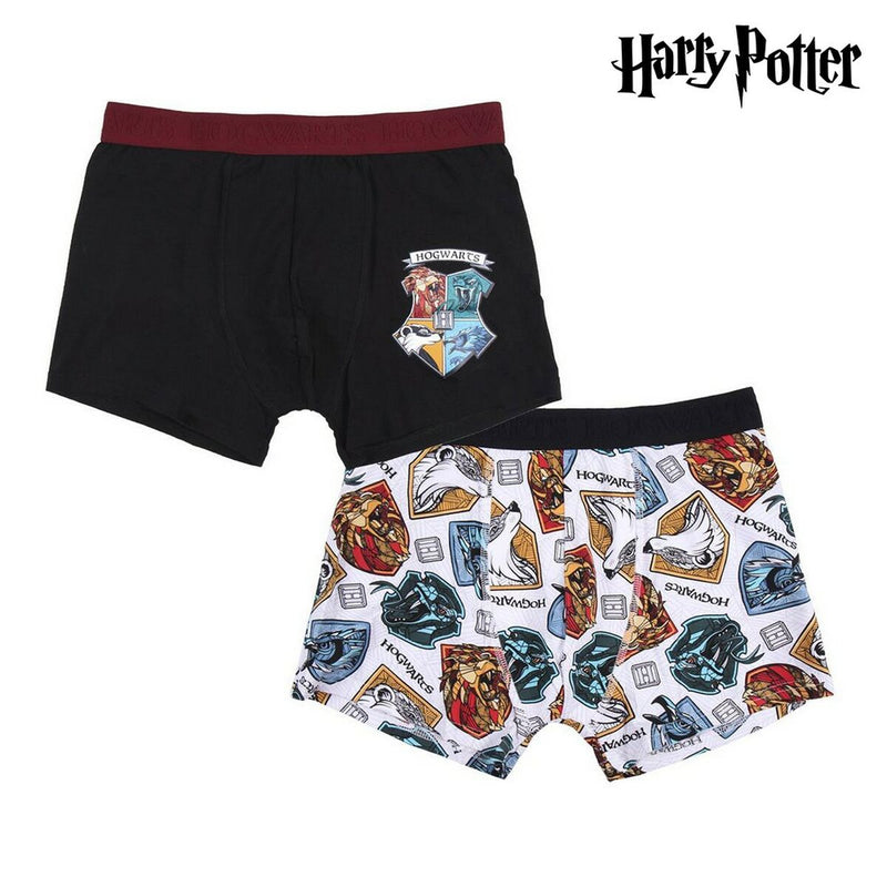 Herren-Boxershorts Harry Potter Bunt (2 uds)