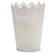 Blumentopf ‎S3600708 weiß Weiß Kunststoff (15 x 18 x 15 cm) (14,3 x 18,2 x 14,3 cm)