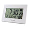 Wanduhr mit Thermometer Timemark Weiß (24 x 17 x 2 cm)