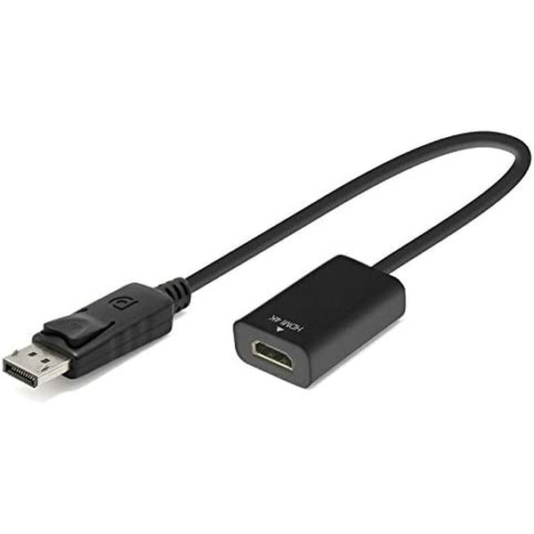 HDMI-zu-DisplayPort-Adapter Unotec Schwarz