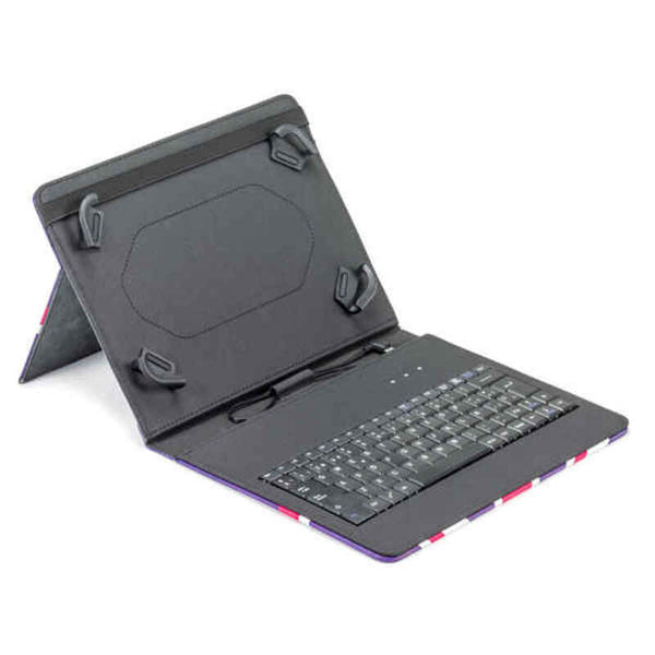 Bluetooth-Tastatur für Tablet Maillon Technologique URBAN ENGLAND KEYBOARD USB 9.7"-10.2" Schwarz