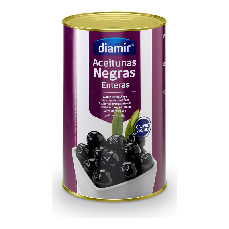 Schwarze Oliven Diamir (2,5 kg)