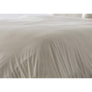 Bettdeckenbezug Naturals ELBA Beige King size (260 x 240 cm)