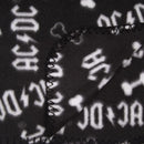 Decke für Haustiere ACDC Schwarz (100 x 0,5 x 70 cm)