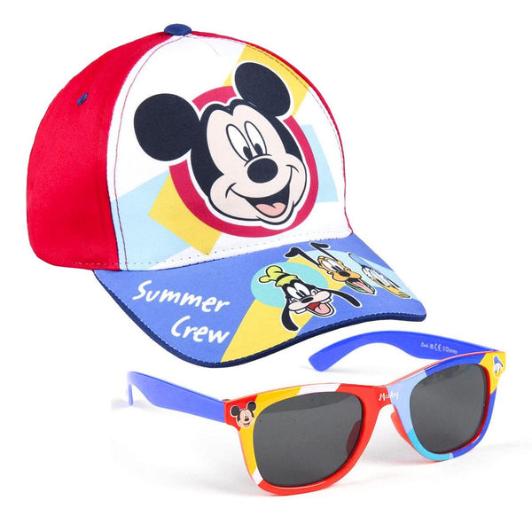 Kinderkappe Mickey Mouse Sonnenbrille (51 cm)