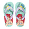 Flip Flops für Kinder Princesses Disney türkis