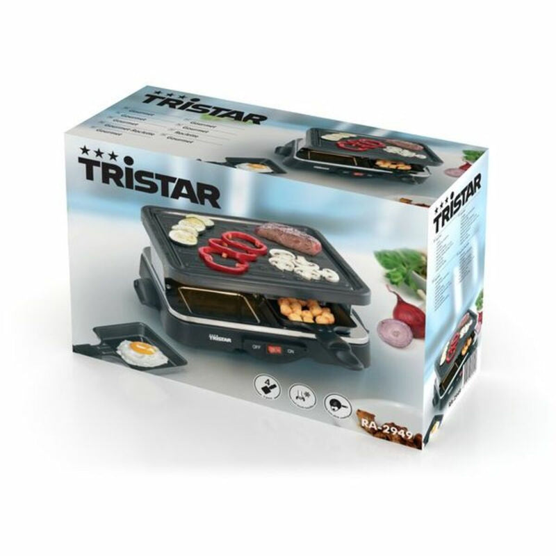 Grillpfanne Tristar Schwarz 500 W