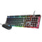 Tastatur mit Maus Trust 23482 GXT838 Schwarz