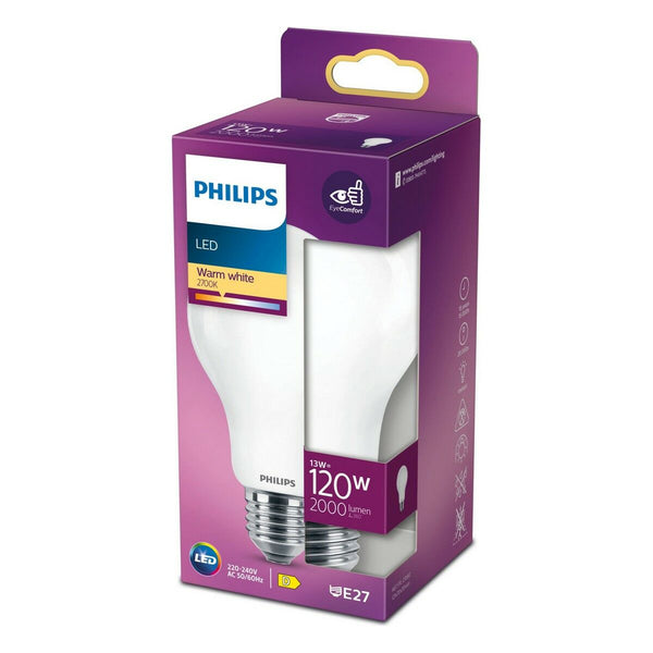 LED-Lampe Philips E27 13 W 2000 Lm (2700 K) (7 x 12 cm)