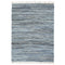 vidaXL Handgewebter Chindi-Teppich Denim 80 x 160 cm Blau