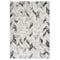 vidaXL Teppich Grau und Weiß 80 x 150 cm PP