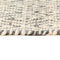 Teppich Handgewebt Wolle 120×170 cm Weiß/Grau/Schwarz/Braun