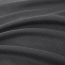 Bettlaken 2 Stk. Polyester-Fleece 100x200 cm Schwarz