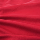 Bettlaken 2 Stk. Polyester-Fleece 100x200 cm Burgunderrot