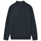 vidaXL 5 Stk. Herren Pullover Sweaters mit Reißverschluss Marineblau M