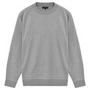5 Stk. Herren Pullover Sweaters Rundhals Grau XL